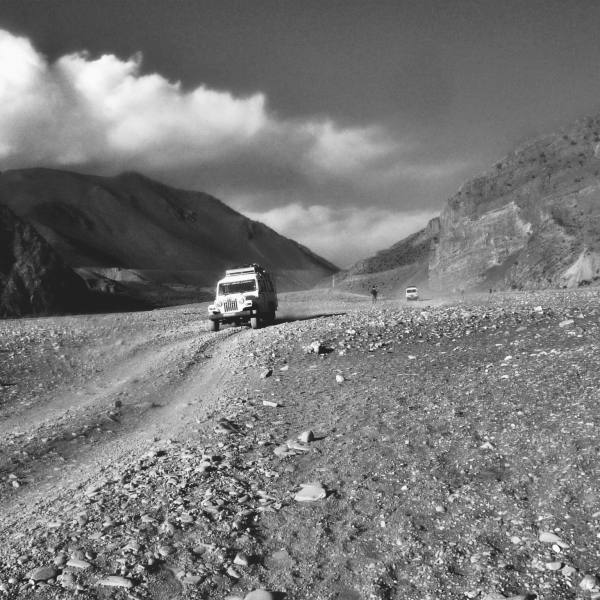 Dusty road